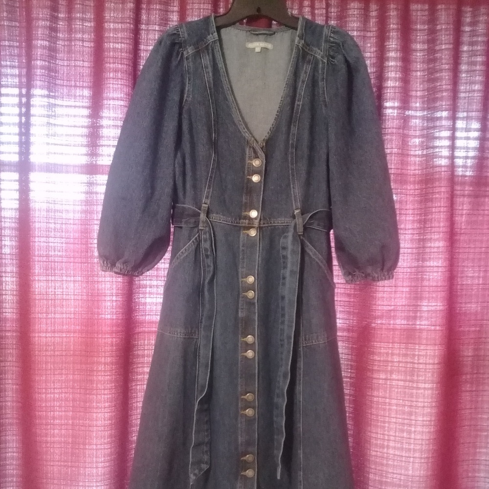OLIVER BONAS Denim Dress Size UK 6/US 4